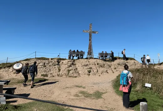 Am Gipfelkreuz