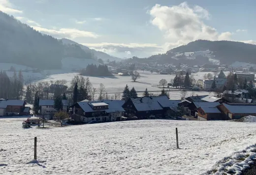 Blick über Oberstaufen